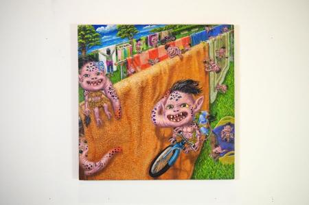 「第二回妖怪画大賞」グランプリは「妖怪すりすり」に 「第二回妖怪画大賞」グランプリは「妖怪すりすり」に