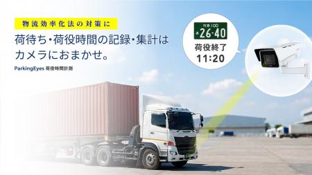 車番認識のアイテック、物流効率化法対応の荷待ち・荷