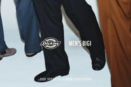 Dickies(R)×MEN’S BIGI│Dickies(R)の人気定番モデル「