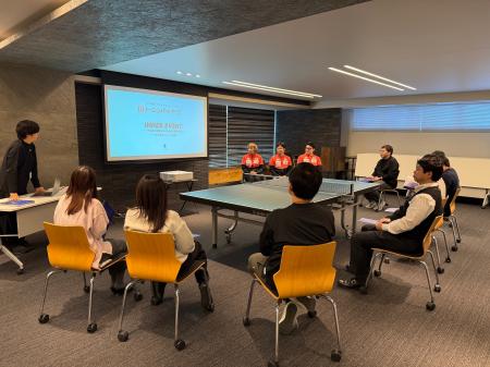 パラ卓球のスポンサーであるトーシンパートナーズが、