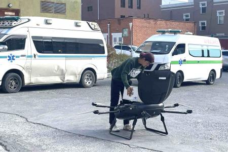 エアロネクスト、モンゴル首都ウランバートル市で血液 エアロネクスト、モンゴル首都ウランバートル市で血液