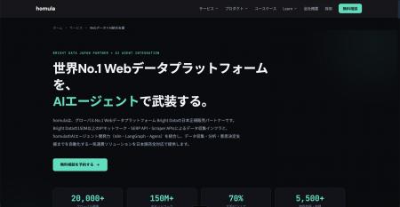 国内最大級のAIエージェント開発企業homula、グローバ 国内最大級のAIエージェント開発企業homula、グローバ