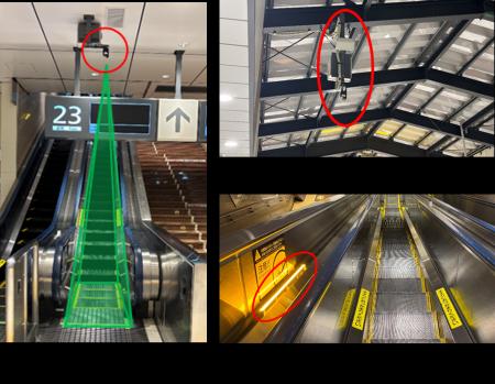 エスカレーター滞留停止システムの導入について エスカレーター滞留停止システムの導入について