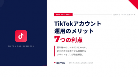 【企業向け】TikTokアカウント運用のメリットを徹底解