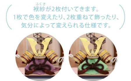 アカチャンホンポの五月人形はコンパクトなケース飾り