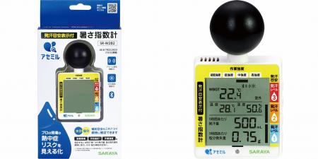 暑熱環境のリスクを “見える化”する発汗目安表示付暑
