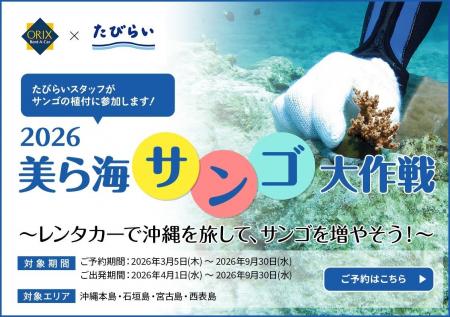 レンタカーで沖縄を旅して、未来の美ら海を育てよう「