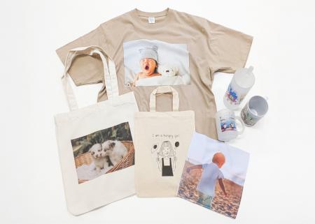 最短20分でグッズが作れる「即日プリント」に、ハンカ