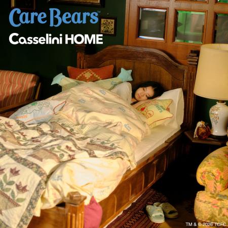 Casselini HOMEとケアベア(TM)のスペシャルアイテムを
