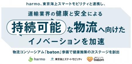 harmo、東京海上スマートモビリティと連携し、運輸業 harmo、東京海上スマートモビリティと連携し、運輸業