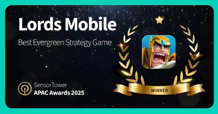 『ロードモバイル』が「Sensor Tower APAC Awards 202