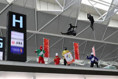 中部国際空港セントレアで「第20回アジア競技大会」に