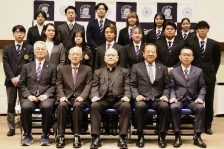 ◆ワールドユニバ―シティゲームズ優勝の山口選手らを表 ◆ワールドユニバ―シティゲームズ優勝の山口選手らを表