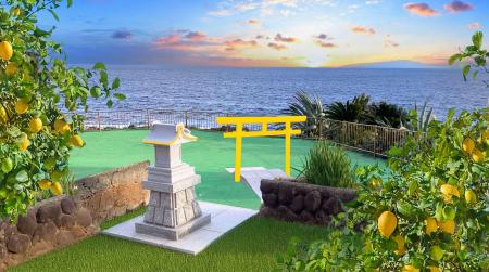 熱海・初島の新名所「初海神社（通称：レモン神社）」