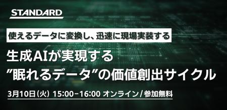【3/10開催】生成AIによる「ナレッジの資産化」をどう