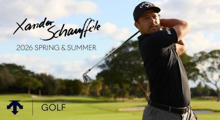 『デサント』よりザンダー・シャウフェレ選手とのコラ