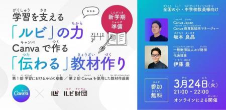 【教員向け】学習を支える「ルビ」の力とCanvaで作る