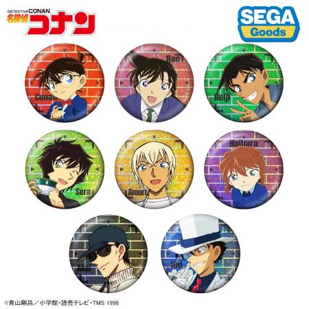 きらめくホログラム缶バッジの第一弾が登場！「名探偵