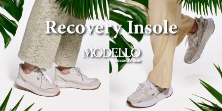 リカバリーインソール搭載シューズがMODELLOとmautf-8