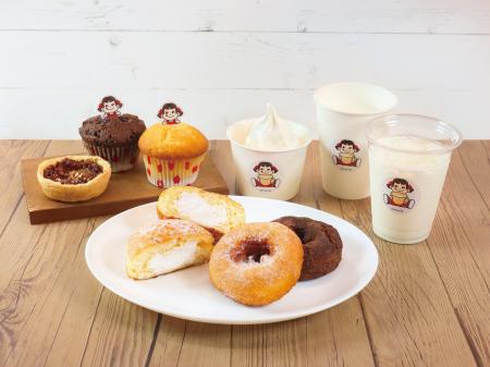 「ミルキー」風味のドリンクやスイーツを揃えた不二家