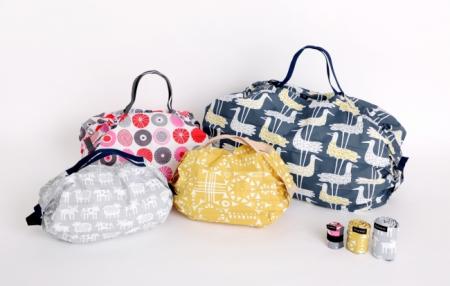 一気にたためるコンパクトバッグ「シュパット」に、北