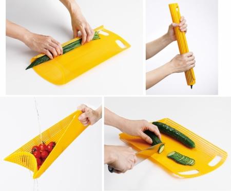 調理の効率アップ！ 巻きす・ざるとしても使えて便利