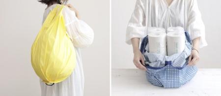 一気にたためるタテ型バッグ「Shupatto」のLサイズが