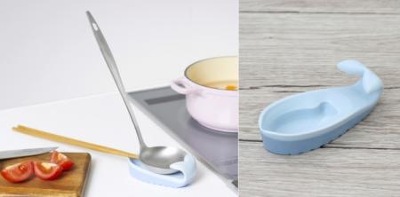 コンパクトで場所をとらない『おさかなお玉立て』が新