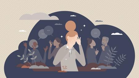 「自分は人見知り」だと思う人は63％　「大人数の場が