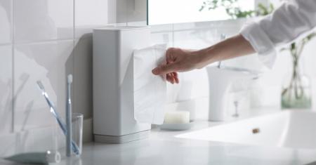 片手で使える「ティッシュケース」が新発売