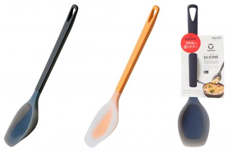 「トライアングリップ」シリーズの調理スプーンとお玉