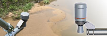 非接触で薬液や油も測れる電池駆動型「超音波センサー