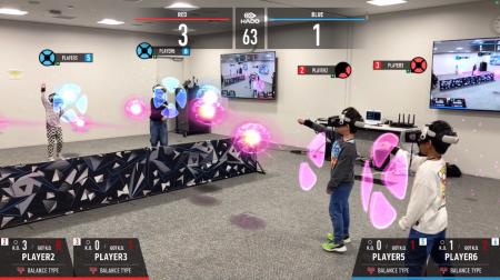 中野区「小Pこどもまつり」で子どもたちがARスポーツ