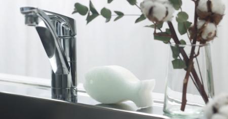 「おさかなスポンジ」の数量限定色「冬うらら」が新発