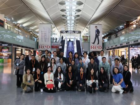 「世界青年の船」参加青年が中部国際空港を訪問。防災