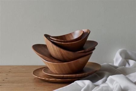 【IDEE】アカシア材の木製食器「actuel: bois」を新発
