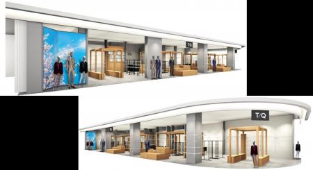 新屋号『T/Q』2号店となるイオンセントラルスクエア静