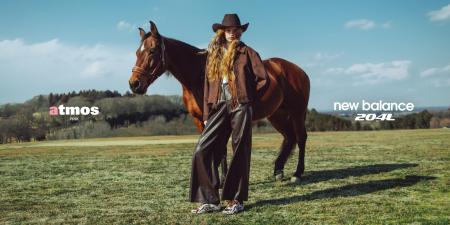 「atmos pink」別注モデルの「New Balance」”U204L”が