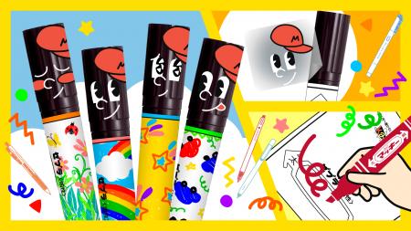 ラベルに自由に描いて、自分だけのハイマッキーutf-8