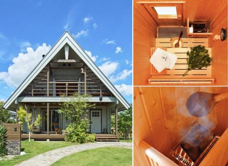 ログハウスの「BESS」、家庭用サウナオプションを3月7