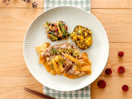 旬のたけのこを味わう春の和食プレート「出汁香utf-8