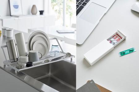 【山崎実業 新商品のお知らせ】 使わない時はスリムに