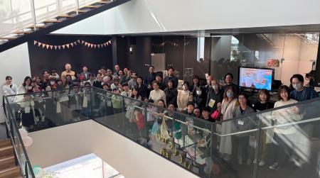 【グリーンズ四日市本社】従業員と家族を招いた「ファ