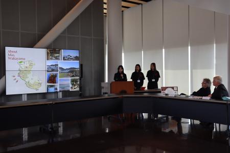 【京都外大】カナダ上院・下院議員一行が京都外国語大