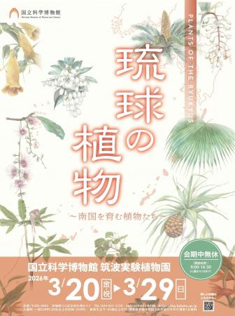 【国立科学博物館 筑波実験植物園】企画展「琉球の植