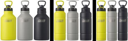 コールマン、「真空断熱スポーツボトル」を新発売