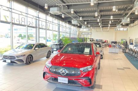 メルセデス・ベンツ千葉園生店にて、日本製水素吸入器