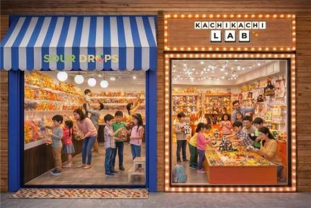 SNSで話題の「スウェーディッシュキャンディ」も登場