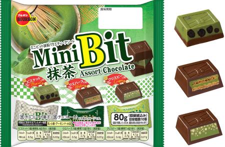 ブルボン、抹茶の味わいに食感をプラスしたチョutf-8