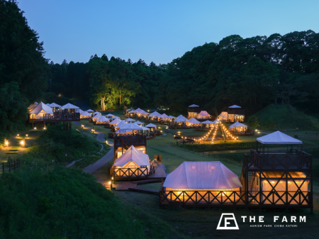 農園リゾートTHE FARMが日本のグランピング施設として